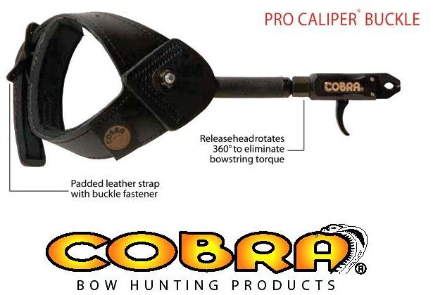 Релиз для блочного лука Cobra Pro Caliper Release Leather Buckle (C-227).